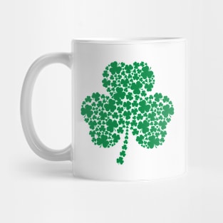 St. Patrick's Day for Women Shamrock Heart Mug